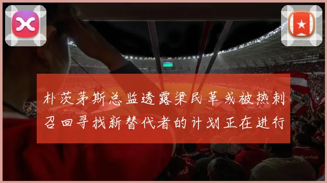 朴茨茅斯总监透露梁民革或被热刺召回寻找新替代者的计划正在进行中